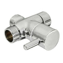 Three Way T-adapter Valve For Toilet Bidet Shower Head Diverter Valve Durable