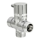 Three Way T-adapter Valve For Toilet Bidet Shower Head Diverter Valve Durable