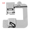 3Pcs/Set Domestic Sewing Machine Foot Presser Rolled Hem Feet Easy to install