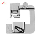 3x Domestic Sewing Machine Presser Foot Rolled Hem Feet 4/8''6/8'' 8/8'' new hot