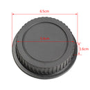 5x Rear Lens Cap Dust Cover for Canon EF ES-S EOS Series Lens Black