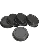 5x Rear Lens Cap Dust Cover for Canon EF ES-S EOS Series Lens Black