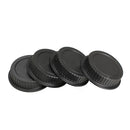 5 Pieces Rear Lens Cap Dust Cover for Canon EF ES-S EOS Series Lens Durable