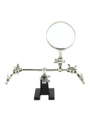 LED Clamp Magnifying Glass Soldering Iron Stand Lens Magnifier Tool Professional