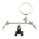 LED Clamp Magnifying Glass Soldering Iron Stand Lens Magnifier Tool Professional