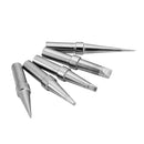 5pcs/set Pure Copper ETA ETB ETD ETS ETT Lead-free Soldering Iron Tips for Welle