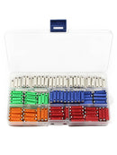 200pcs 5A 8A 10A 16A 25A Continental Fuses Torpedo Ceramic Fuses Assorted Kit