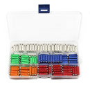 200pcs 5A 8A 10A 16A 25A Continental Fuses Torpedo Ceramic Fuses Assorted Kit