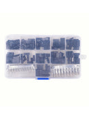 620 pcs Wire Jumper Pin Header Connector Housing Kit and M/F Crimp Pins