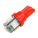 50x Super Bright Red T10 LED Bulbs Lamps for Car Interior License Light 5 SMD