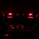 50x Super Bright Red T10 LED Bulbs Lamps for Car Interior License Light 5 SMD