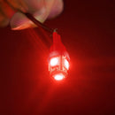 50x Super Bright Red T10 LED Bulbs Lamps for Car Interior License Light 5 SMD