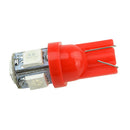 50x Super Bright Red T10 LED Bulbs Lamps for Car Interior License Light 5 SMD