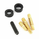 3.5cm Real Carbon Fiber Screw-in Short Antenna Aerial Mast Universal Fit Car