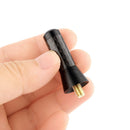 3.5cm Real Carbon Fiber Screw-in Short Antenna Aerial Mast Universal Fit Car