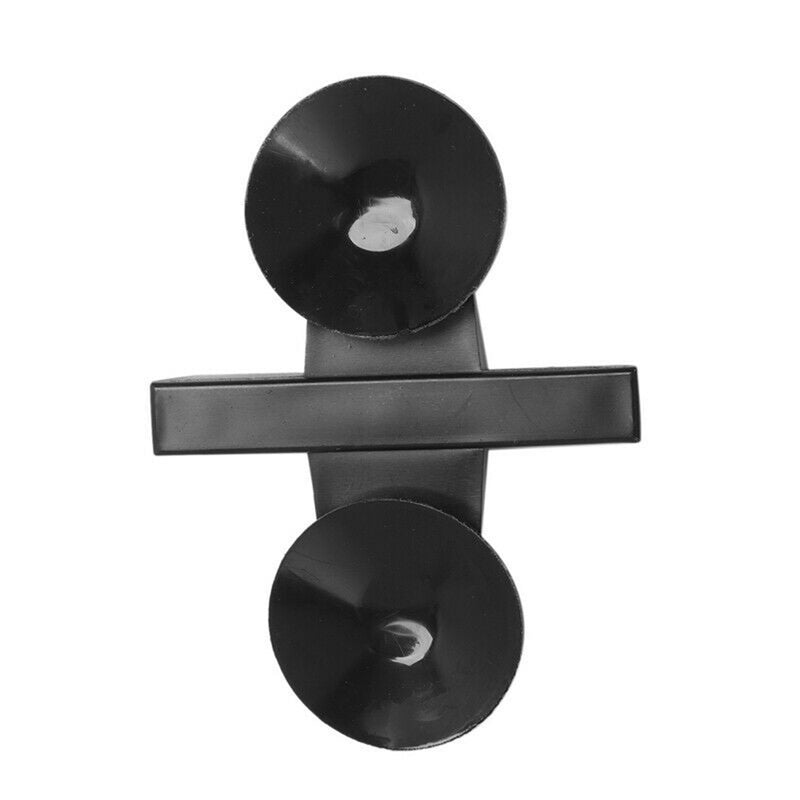 10Pcs Black Plastic Aquarium Tank Suction Cup 60mm x 5mm Glass Clips Durable