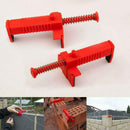 2X Brick Liner Runner Wire Drawer Bricklaying Trowel Fixer Building Construction