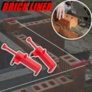 2X Brick Liner Runner Wire Drawer Bricklaying Trowel Fixer Building Construction