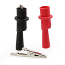 Durable 1M Alligator Test Hook Lead Clip To Banana Plug Probe Cable Wire