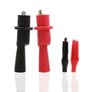 Durable 1M Alligator Test Hook Lead Clip To Banana Plug Probe Cable Wire