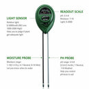 3 In1 Soil Tester Meter for Garden Lawn Plant MOISTURE LIGHT PH Creative