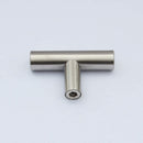 T-shaped Hollow Cabinet Handle Kitchen Wardrobe T Bar Pull Hardware 10*50mm