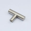 T-shaped Hollow Cabinet Handle Kitchen Wardrobe T Bar Pull Hardware 10*50mm