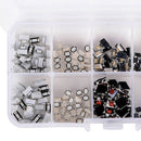 250x Tactile Push Button Switch Micro Momentary Tact Assorted Kit With Box