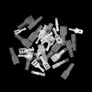 270PCS 2.8mm/4.8mm/6.3mm Female Male Spade Connectors Wire Crimp Terminals
