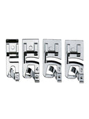 Multifunction Domestic Sewing Machine Pressers Foot Feet Accessories 4Pcs