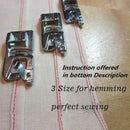 Multifunction Domestic Sewing Machine Pressers Foot Feet Accessories 4Pcs