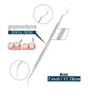 5 pcs Stainless Steel Dentist Tools Hygiene Teeth Oral Clean Tooth Dental Kit