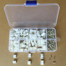250X 2 pin 3 pin 4 Pin 2.54mm Terminal Housing PCB Header Wire Connectors w/ Box