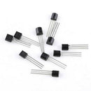 200pcs 10 Values TO-92 NPN PNP Power Transistor Assortment Kit With Plastic Box