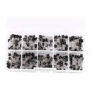 200pcs 10 Values TO-92 NPN PNP Power Transistor Assortment Kit With Plastic Box