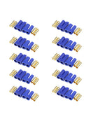 10 Pair EC5 Bullet Banana Plug Connector Adapter Male & Female for RC battery
