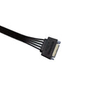 SATA Power 15 Pin 1 Male To 5 Female Splitter Hard Drive Adapter Cable New Hot