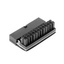 Female ATX 24Pin to 24pin Male 90 Degree Power Adapter Mainboard Good Quality