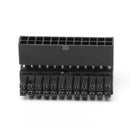 Female ATX 24Pin to 24pin Male 90 Degree Power Adapter Mainboard Good Quality