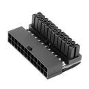 Female ATX 24Pin to 24pin Male 90 Degree Power Adapter Mainboard Good Quality