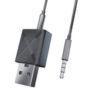 USB Dongle Bluetooth Transmitter Wireless Audio Stereo Adapter 3.5 AUX Receiver