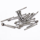 20 x HSS Carbide Burr Set Rotary Drill Bits Die Grinder Carving Engraving Tools