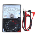 Analog Pointer Multimeter Multitester AC DC Volt Ohm Frequency Current Testing