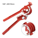 1 * 10mm 3 In 1 Tubing Pipe Bender Tube Copper Fuel Brake Lines Elbow Tool Best