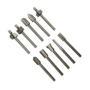 10PCS Pack  Rotary Sets Tool 1/8" Mini Shank HSS Titanium Router Bits