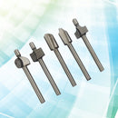10PCS Pack  Rotary Sets Tool 1/8" Mini Shank HSS Titanium Router Bits
