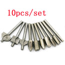 10PCS Pack  Rotary Sets Tool 1/8" Mini Shank HSS Titanium Router Bits