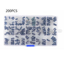 Assortment-Box-Kit Capacitors Electrolytic 15values 200pcs High-Quality Newest