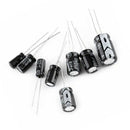 500 Pcs Electrolytic Capacitor Assortment Kits 0.1UF-1000UF 24 Values With Box