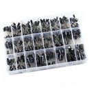 500 Pcs Electrolytic Capacitor Assortment Kits 0.1UF-1000UF 24 Values With Box
